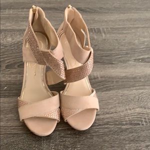 Jessica Simpson open toe heels